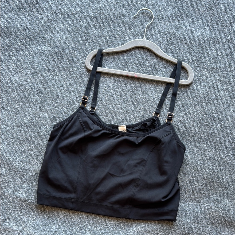 Sleek Black Camisole for Versatile Style